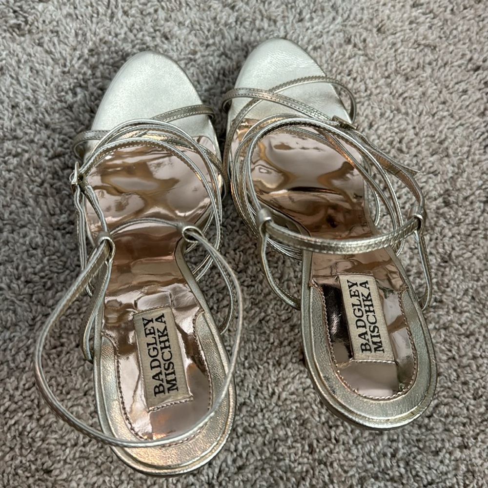 Badgley Mischka strap heels - Picture 5 of 5